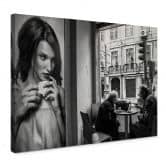 Canvas Sarmento - Samenzijn in het Café 