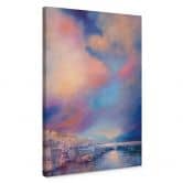 Leinwandbild Eisige Landschaft - Schmucker 