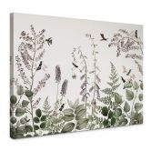 Leinwandbild Sir Edward - Kolibris im Garten 