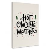 Leinwandbild Hot Chocolate Christmas Print - Soley 