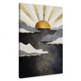 Leinwandbild SpaceFrog Designs - Goldene Dämmerung 
