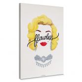 Tableau sur toile Tohmé - Flawless Marilyn 