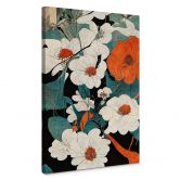 Canvas  Treechild - Asian Flowers 
