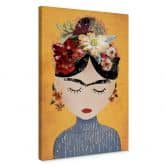 Leinwandbild Treechild - Blumige Frida 