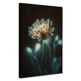 Canvasbillede Lysende blomsterhjerte - Treechild 