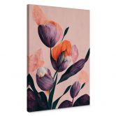 Canvas Treechild - Lilac Tulips 