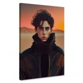 Leinwandbild Paul in der Wüste - Inspiriert von Dune - Treechild 