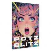 Leinwandbild Potzblitz im Anime-Stil - Treechild 