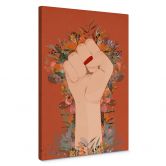 Tableau sur toile Treechild - Rebel Flowers 