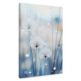 Canvas schilderij dauwparels op paardenbloemen - Treechild 