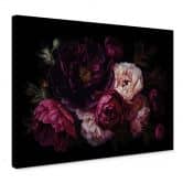 Canvas Print Bouquet of flowers with peonies - UN Designs 