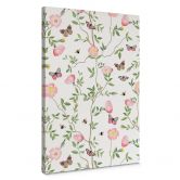 Leinwandbild Rosa Christrosen im Frühling - UN Designs 
