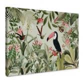 Canvas Tukan i et jungleparadis - UN Designs 