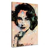Leinwandbild Zamart - Hommage an Miro - Liz Taylor 