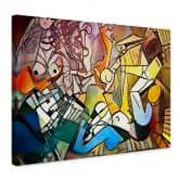 Leinwandbild Zamart - Hommage an Picasso - Die Frauen 
