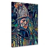 Leinwandbild Zamart - Hommage an Rembrandt - Der Mann 