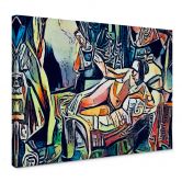 Leinwandbild Zamart - Hommage an Rembrandt - Mutter von Perseus 