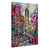 Leinwandbild Zamart - New York Empire State Building - Rizzi-Stil 