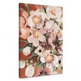 Leinwandbild Orchideenblüten - Zwara 