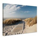 Canvas print – to the beach 