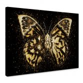Leinwandbild Hugonnard - Goldener Schmetterling 