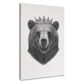 Tableau en toile Korenkova - Le roi ours 