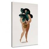 Canvas Kubistika - Naked Lady 