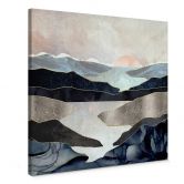 Tableau sur toile SpaceFrog Designs - Lac de montagne  