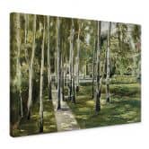 Leinwandbild Liebermann - Der Garten des Künstlers 