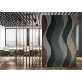 Livingwalls Fototapete Walls by Patel 3 Savoy 1 grün, beige, rot, grau 