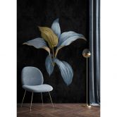 Livingwalls Fototapete Walls by Patel 3 Fiji 3 schwarz, blau, gelb 