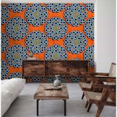 Livingwalls Fototapete Walls by Patel 3 Dakar 2 orange, blau, gelb 