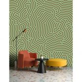 Livingwalls Fototapete Walls by Patel 3 Sahel 1 grün, beige 