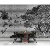 Livingwalls Fototapete Walls by Patel 3 Shenzen 3 silber, grau, schwarz 