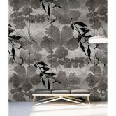 Livingwalls Fototapete Walls by Patel 3 Odessa 3 grau, schwarz, silber 