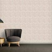 Naturinspirierte Blatt-Tapete in Sanftem Beige - Vliestapete für ein Beruhigendes Ambiente 