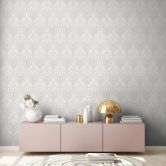 Livingwalls Barocktapete Mata Hari Vliestapete barock weiß, creme 