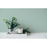 Livingwalls Unitapete Mata Hari Vliestapete einfarbig grün 