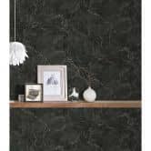 Michalsky Living Marmortapete Change is good Vliestapete Monumental Marble schwarz, gold 