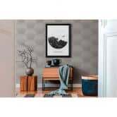 Livingwalls 3D Tapete Titanium 3 Vliestapete geometrisch grau, silber 