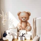 Sticker Mural Petit ours en peluche - Magnusson 