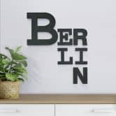 MDF bogstaver - Berlin (mixed) 