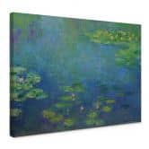 Leinwandbild Monet - Seerosenteich 