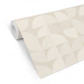 Mustertapete Halbkreise im Retro-Stil | Geometrische Tapete - Bloomery Decor 