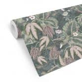 Mustertapete Kolibri im Tropenwald | Dschungeltapete - Bloomery Decor 