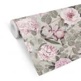 Tapet med mønster UN Designs - pastelblomster 