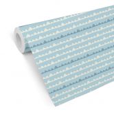 Mustertapete Abenteuer - blau 