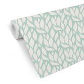Mustertapete Floralis - mint 