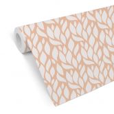 Mustertapete Floralis - orange 