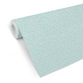 Mustertapete Pinselstriche 02 - mint 